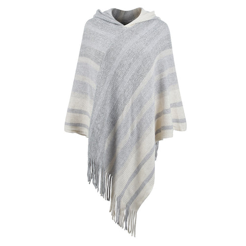 Fransen-Stola – Khaki