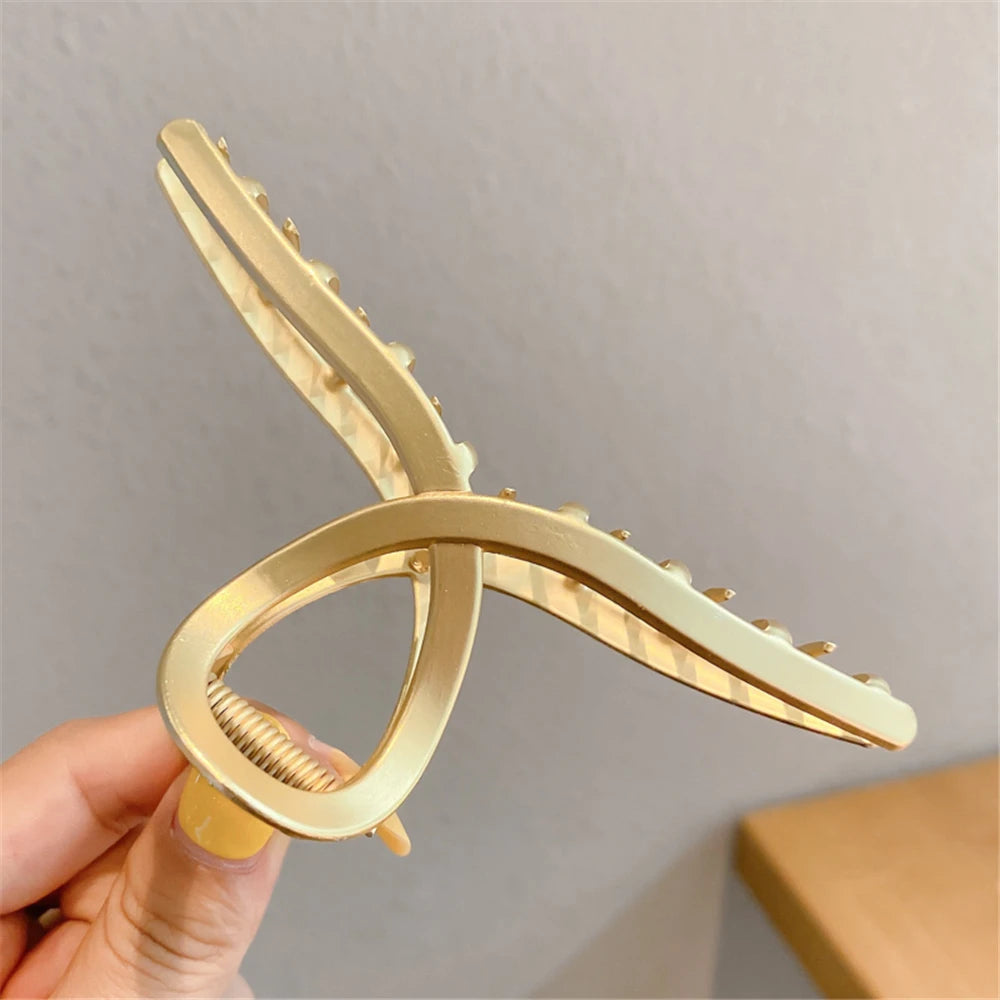 Metal Hair Fashion Clip for Woman 2024