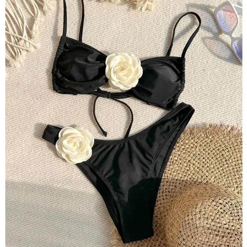 Fashion Flower Styled Bikini 2024