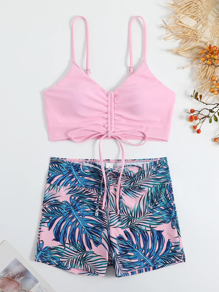 Fashion 2024 High Waist Swimsuit Women