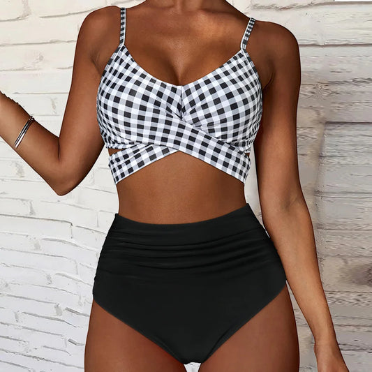 Fashion High Waist Bikini Set 2024