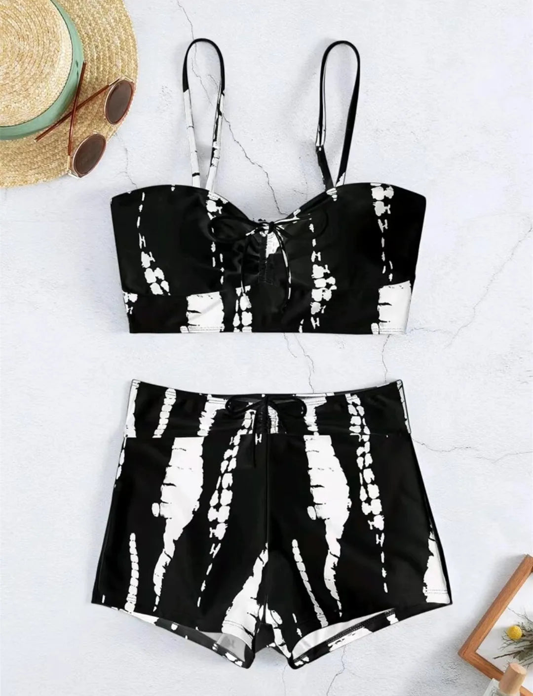 Fashion 2024 High Waist Swimsuit Women