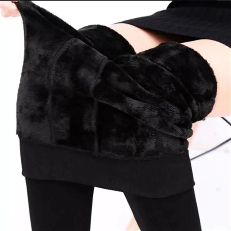 Fashion Winter Cashmere Leggins for Women 2024