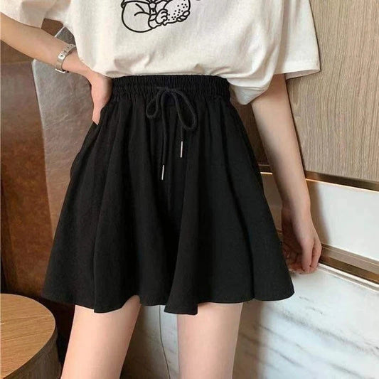 Fashion Summer Casual Elastic High Waist Shorts 2024