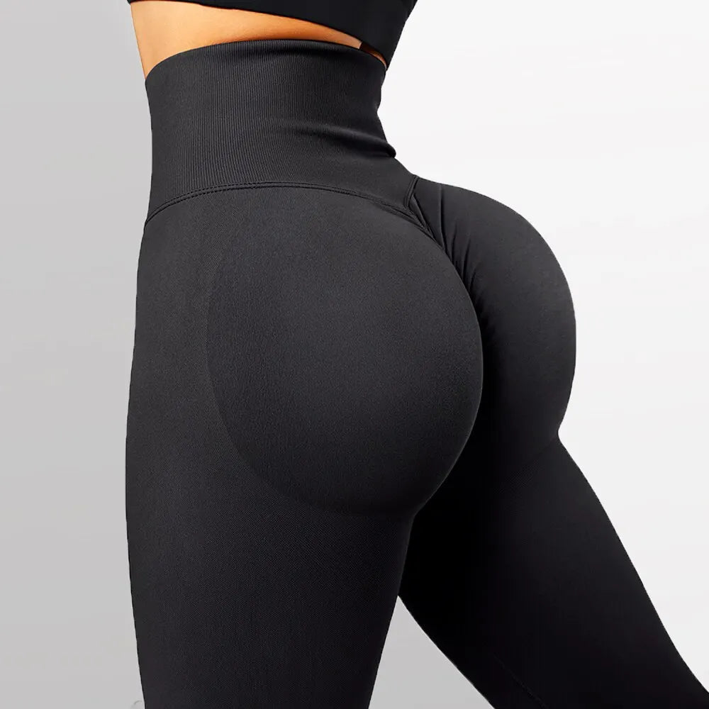 Fashion Seamless Fitness Gym Pants High Waist 2024